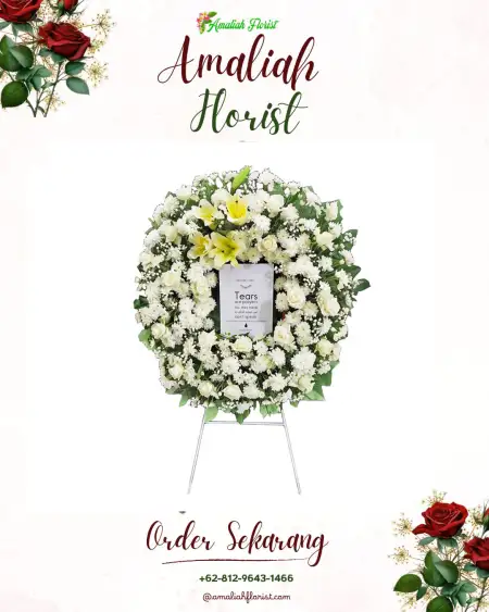 Krans Bunga Duka Alun Alun Contong